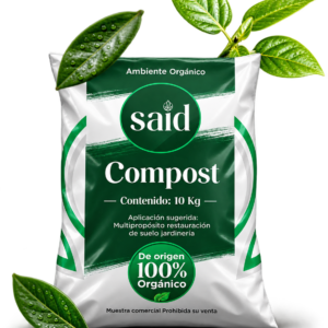 Compost Orgánico Mineral – Bulto de 50 kg